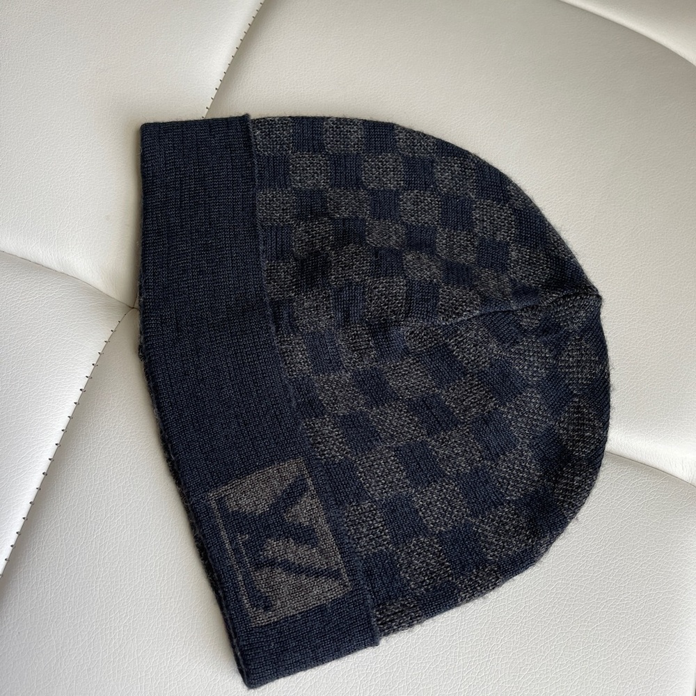 Louis Vuitton Damier Graphite Beanie Hat